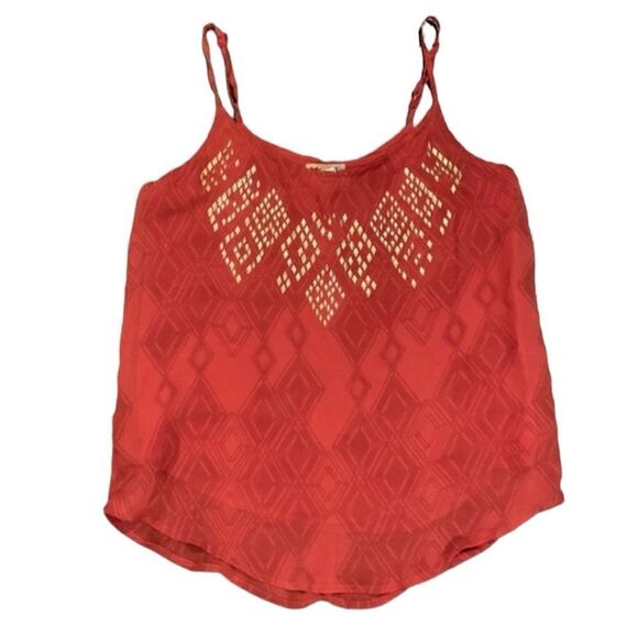 ✨HP✨Embellished self-lined sheer cami✨ - Picture 1 of 4